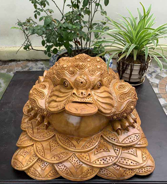 Cóc thiềm thừ Gỗ xá xị xanh